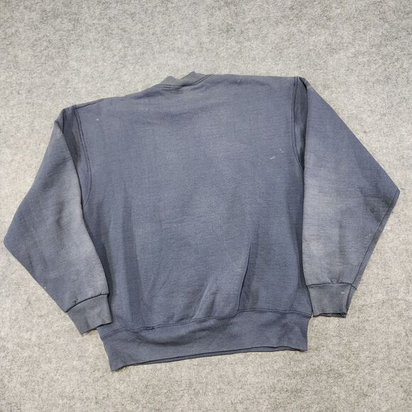 Pro Player Navy and Yellow Michigan Wolverines Sweatshirt - Picture 13 of 14